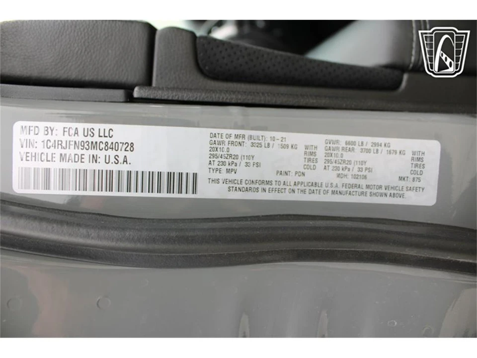 2021 Jeep WL Grand Cherokee - Image 18 of 31