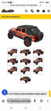 2021 Jeep Wrangler Soft Top