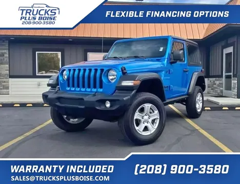 2021 Jeep Wrangler Sport SUV 2D