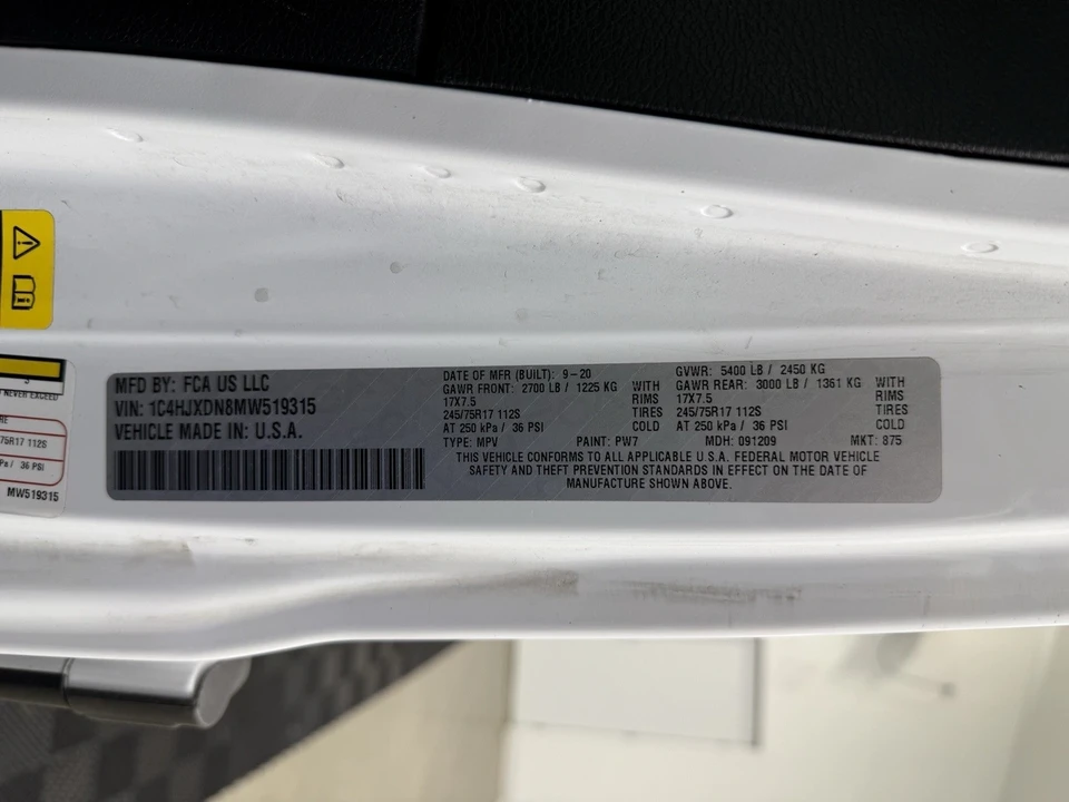 2021 Jeep JL Wrangler - Image 12 of 12