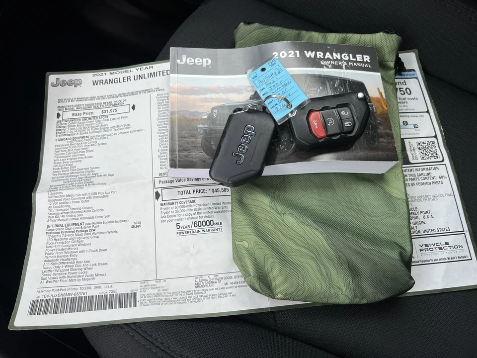 2021 Jeep JL Wrangler - Image 23 of 25