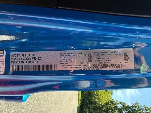 2021 Jeep JL Wrangler - Image 29 of 29