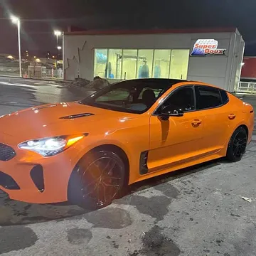 2021 Kia Stinger GT Limited Neon Orange Edition