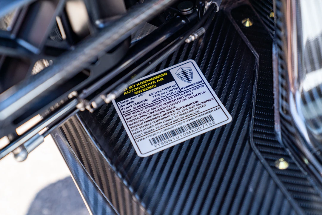 2021 Koenigsegg Regera - Image 29 of 31