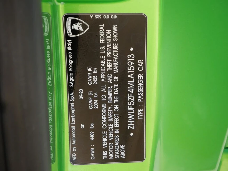 2021 Lamborghini Huracan - Image 26 of 26