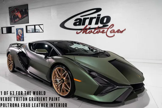 2021 Lamborghini Sian FKP 37 Coupe AWD