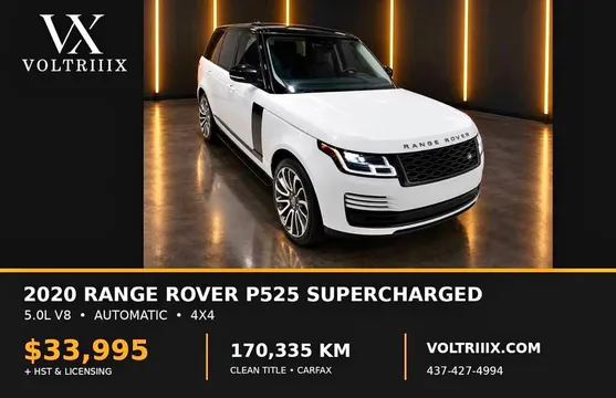 2021 Land Rover Range Rover P525