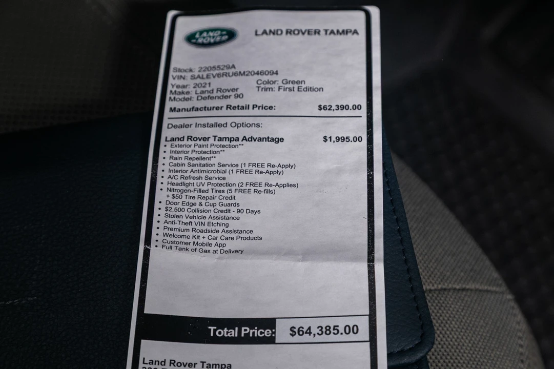 2021 Land Rover Defender 90 - Image 14 of 21