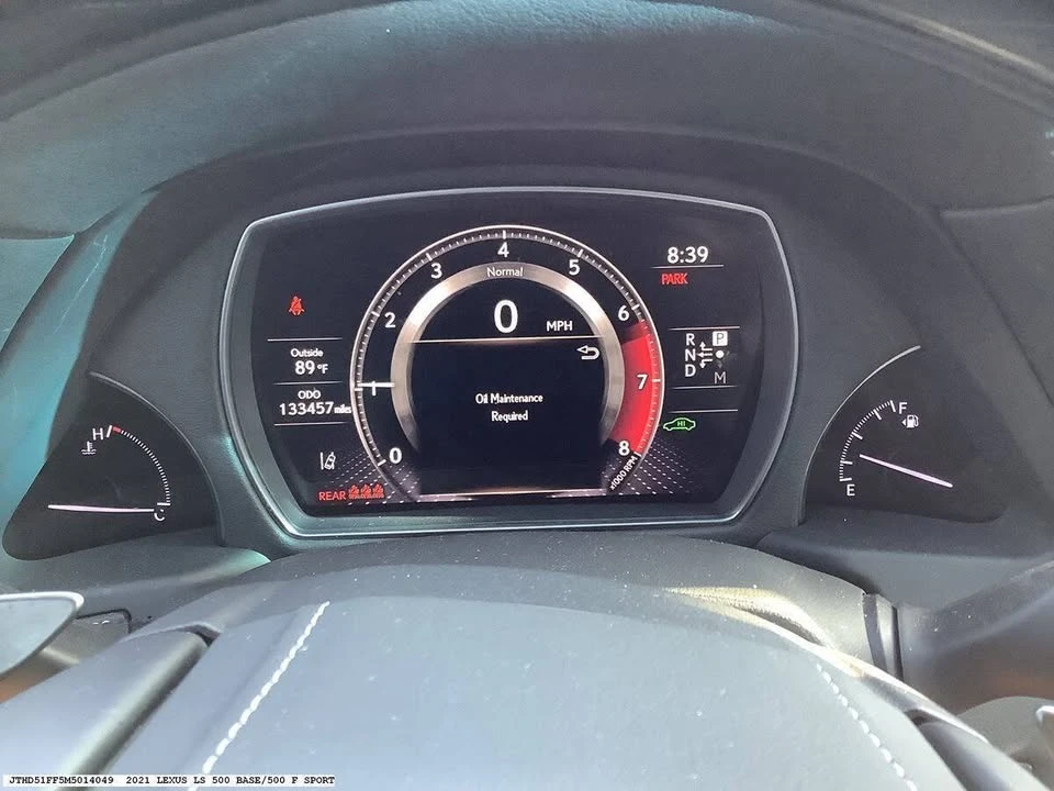 2021 Lexus LS 5th Gen - Image 13 of 20
