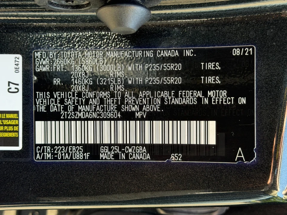 2021 Lexus RX 4th Gen - Image 27 of 27