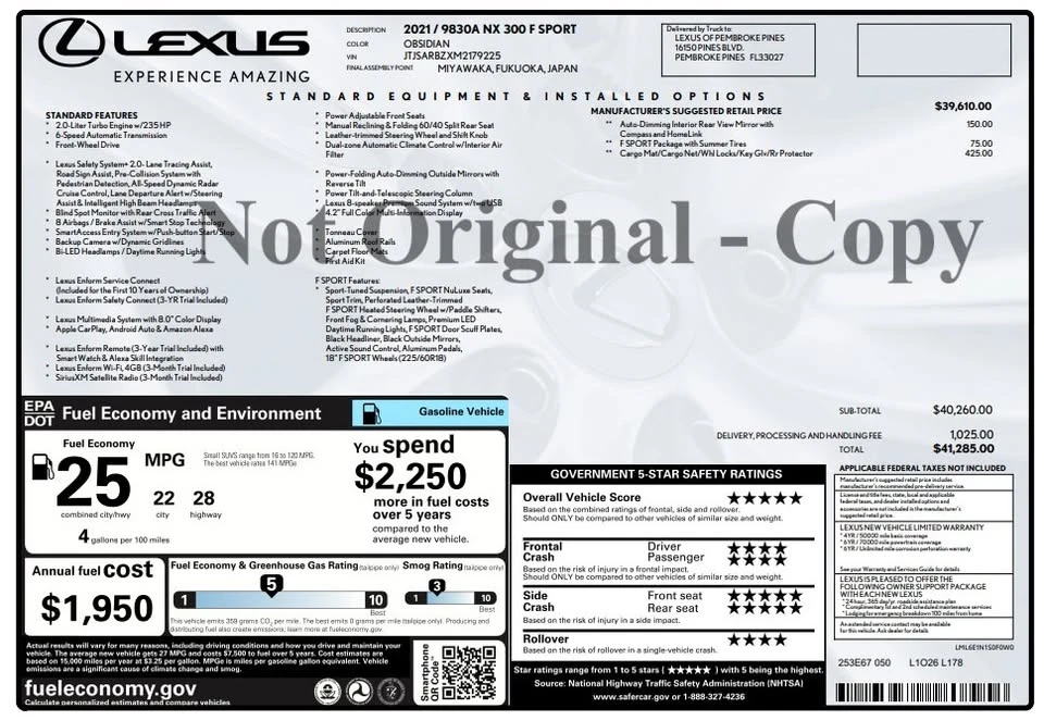 2021 Lexus NX 1st Gen - Image 8 of 18