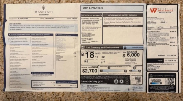 2021 Maserati Levante - Image 8 of 8