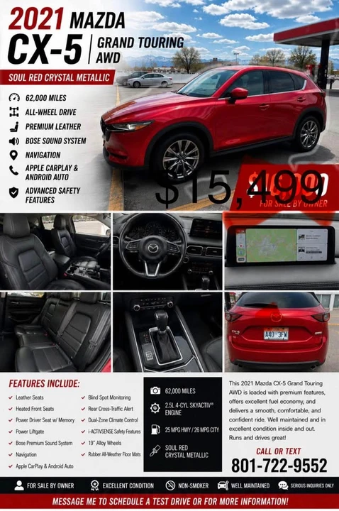 2021 Mazda CX-5 2nd Gen - Image 14 of 14