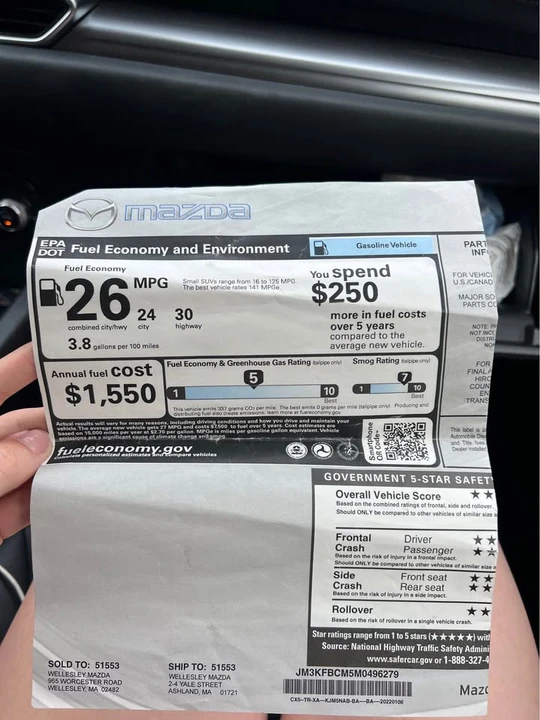 2021 Mazda CX-5 2nd Gen - Image 14 of 15