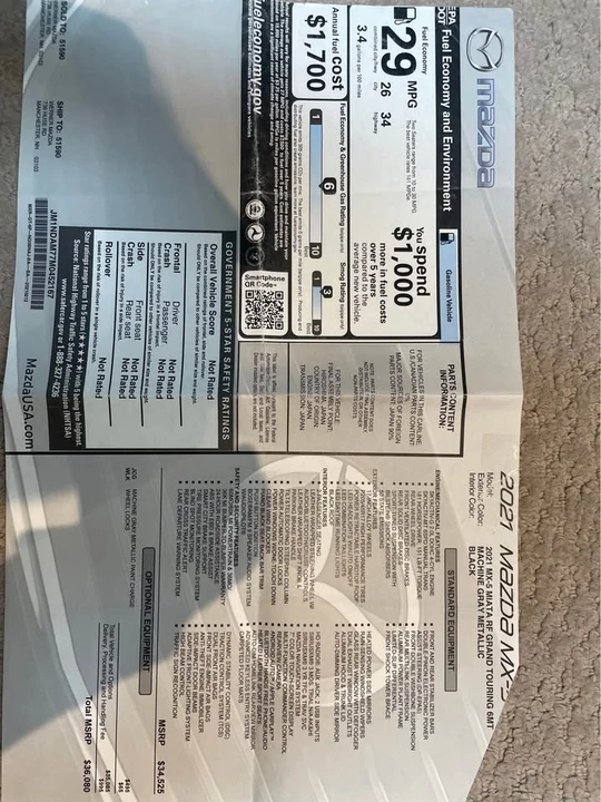 2021 Mazda ND MX-5 Miata - Image 15 of 15
