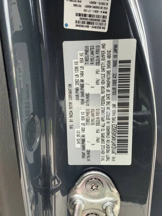2021 Mazda ND MX-5 Miata - Image 8 of 14
