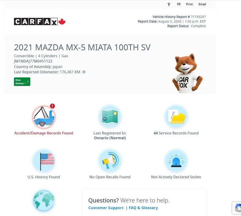 2021 Mazda ND MX-5 Miata - Image 3 of 10