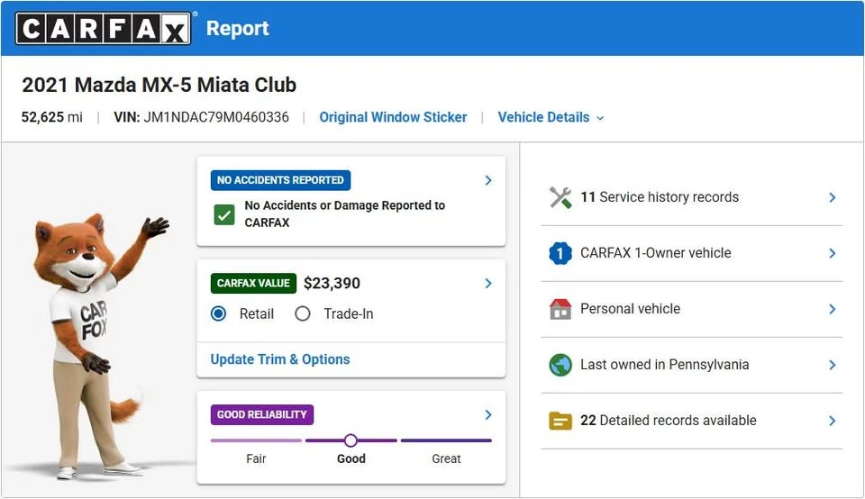2021 Mazda ND MX-5 Miata - Image 10 of 10