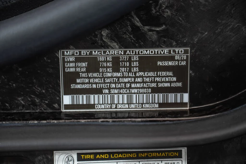 2021 McLaren 720S - Image 25 of 27