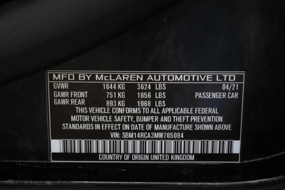 2021 McLaren 765LT - Image 19 of 21