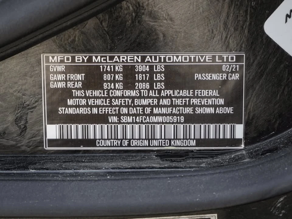 2021 McLaren 720S - Image 20 of 20