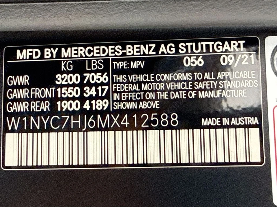 2021 Mercedes-Benz W463 G 63 AMG 2nd Gen - Image 31 of 31