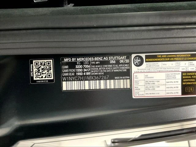 2021 Mercedes-Benz W463 G 63 AMG 2nd Gen - Image 31 of 31