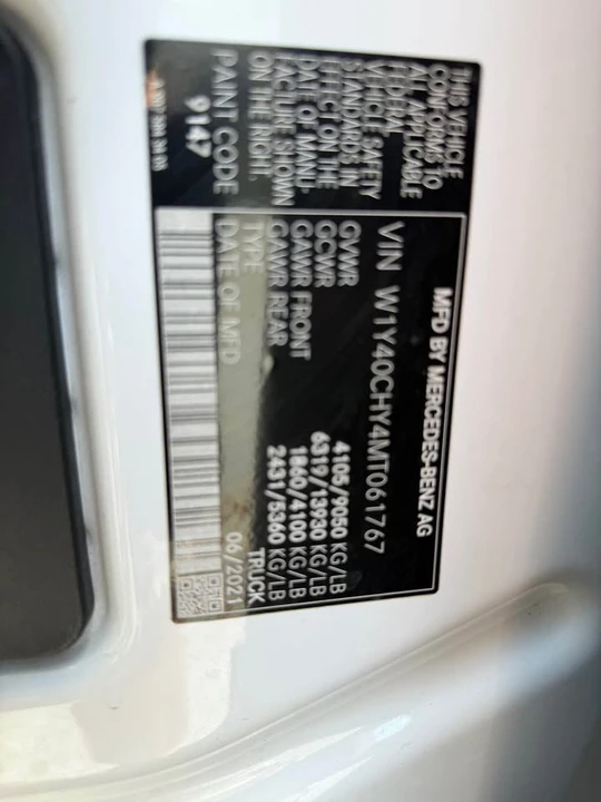 2021 Mercedes-Benz VS30 Sprinter - Image 14 of 15