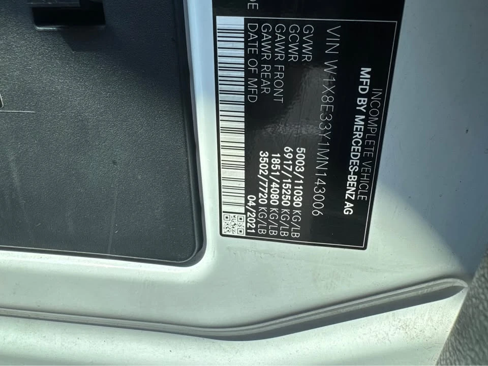 2021 Mercedes-Benz VS30 Sprinter - Image 4 of 4