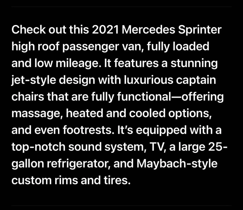 2021 Mercedes-Benz VS30 Sprinter - Image 12 of 12