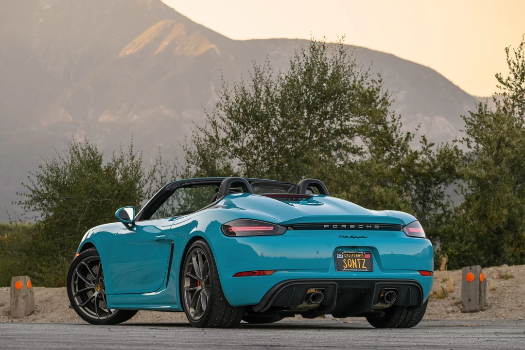 2021 Porsche 718 Boxster Spyder - Image 4 of 19