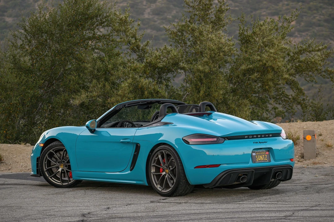 2021 Porsche 718 Boxster Spyder - Image 3 of 19