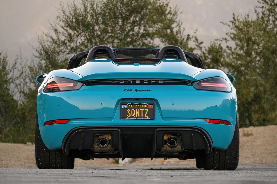 2021 Porsche 718 Boxster Spyder - Image 2 of 19