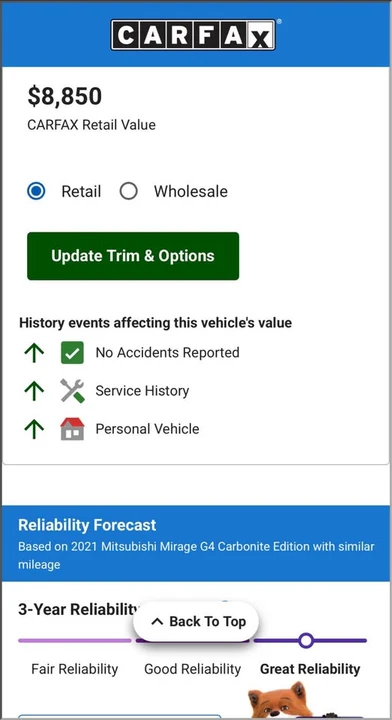 2021 Mitsubishi Mirage 6th Gen - Image 18 of 18