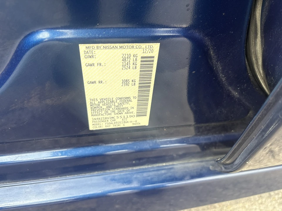 2021 Nissan Leaf - Image 16 of 21