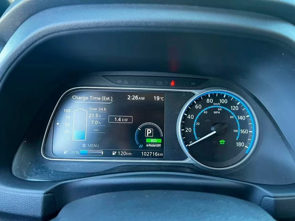 2021 Nissan Leaf - Image 9 of 20