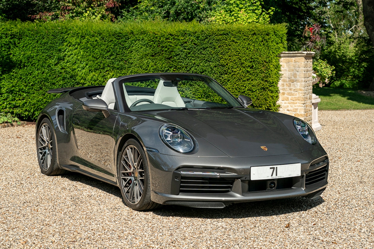 2021 PORSCHE 911 (992) TURBO CABRIOLET - 2,500 MILES