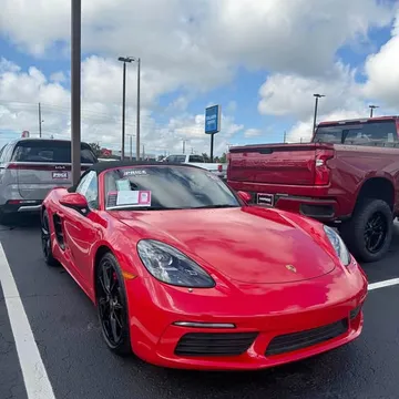2021 Porsche 718 Boxster S Roadster 2D
