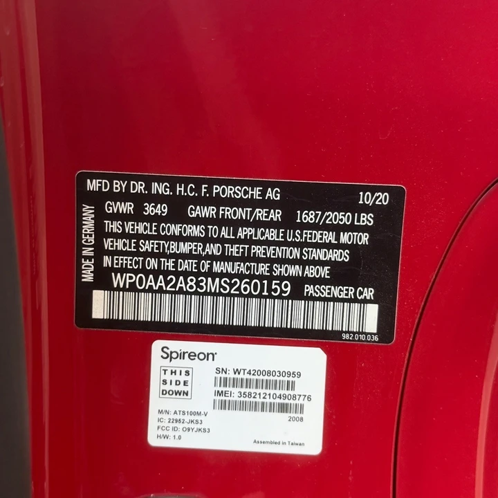 2021 Porsche 718 Cayman - Image 25 of 25