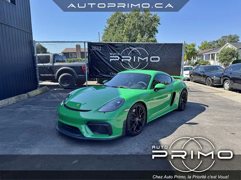 2021 Porsche 718 Cayman GT4