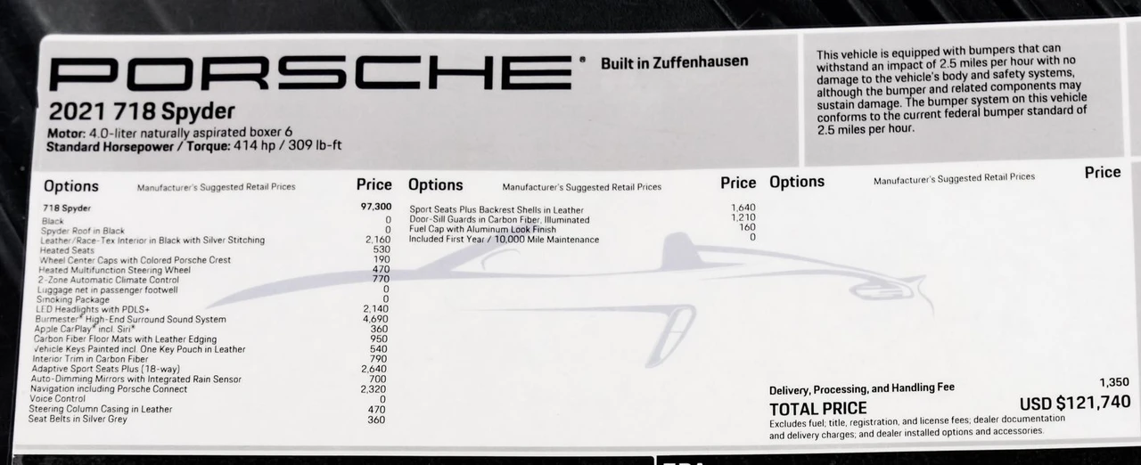 2021 Porsche - Image 2 of 31
