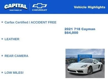 2021 Porsche 718 Cayman - Image 3 of 19