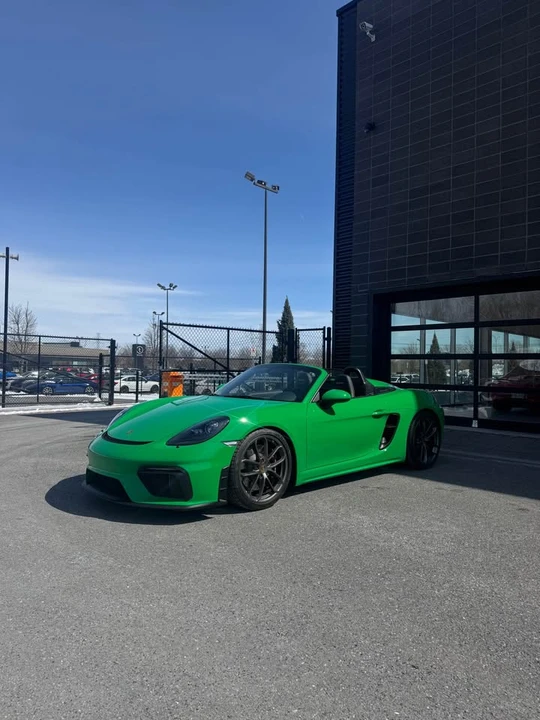 2021 Porsche 718 Boxster Spyder - Image 4 of 8