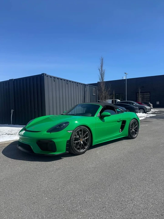 2021 Porsche 718 Boxster Spyder - Image 2 of 8