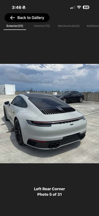 2021 Porsche 992 Carrera - Image 3 of 3