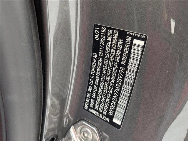 2021 Porsche 992 Carrera - Image 19 of 22