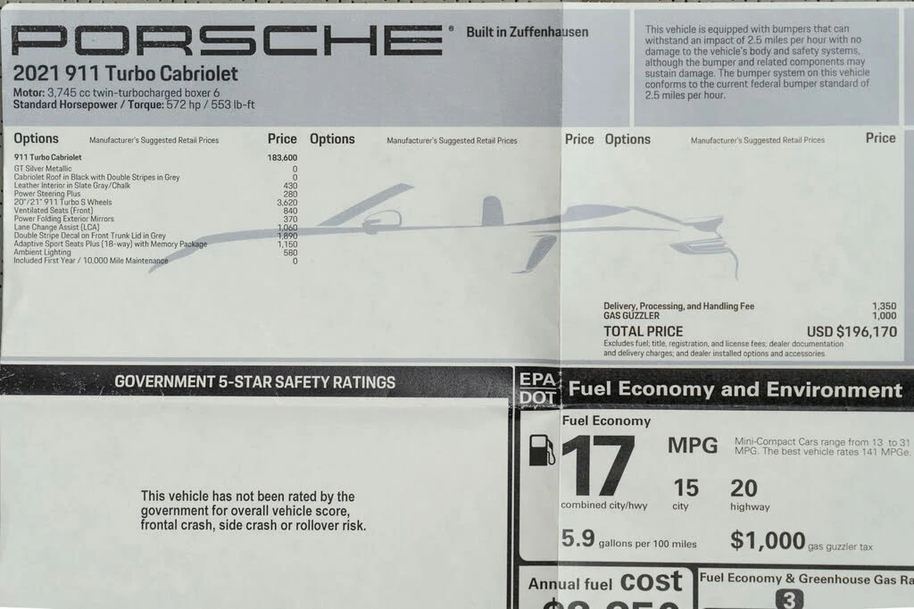 2021 Porsche 992 Turbo - Image 30 of 31