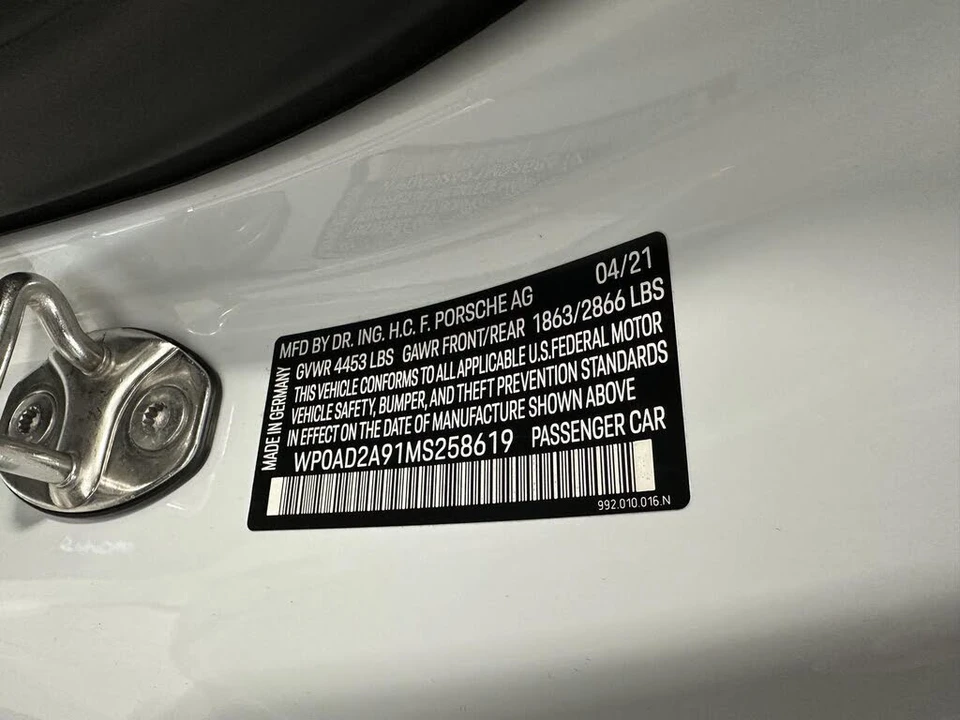 2021 Porsche 992 Turbo - Image 17 of 31