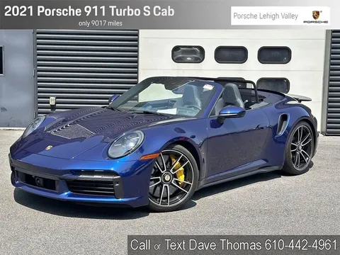 2021 Porsche 911 Turbo S Cabriolet