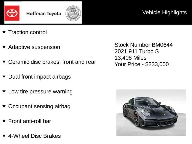 2021 Porsche 992 Turbo S - Image 15 of 30